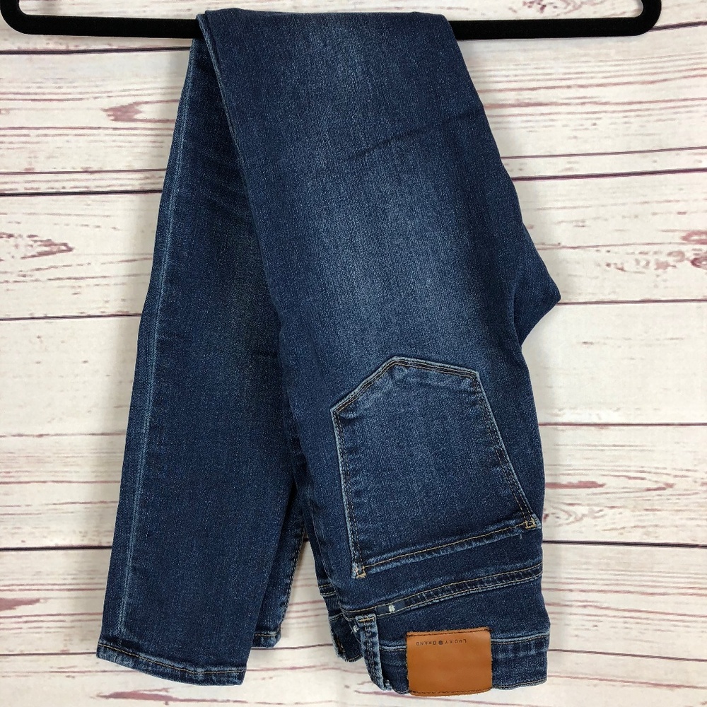 Lucky Brand Dark Wash Brooke Legging Jeans